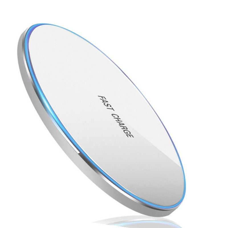 10W Aluminum Alloy Disc Wireless Charger