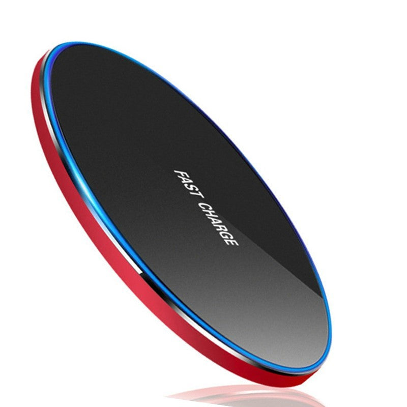 10W Aluminum Alloy Disc Wireless Charger