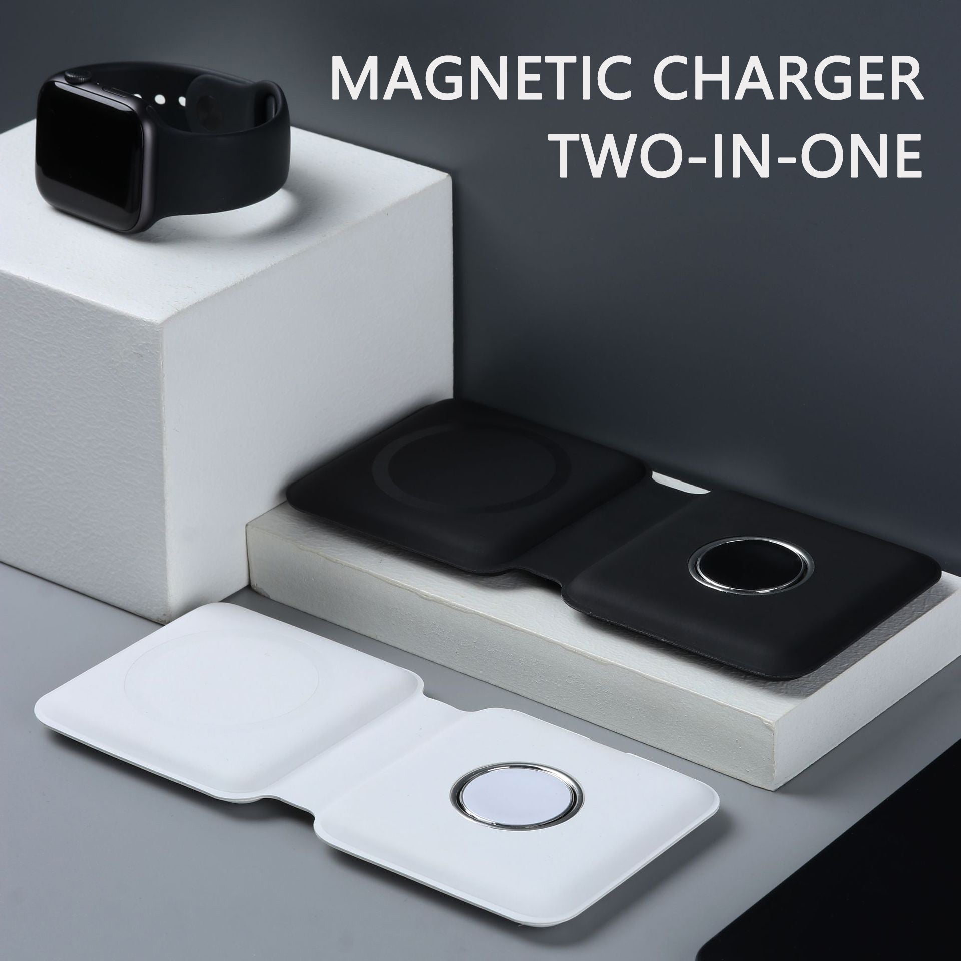 2 In 1 Magnetic Absorption Wireless Charging 15W Quick Charging Applicable